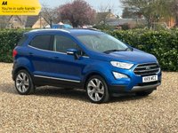USED 2019 19 FORD ECOSPORT 1.0T EcoBoost GPF Titanium SUV 5dr Petrol Manual Euro 6 (s/s) (125 ps) 57631 miles