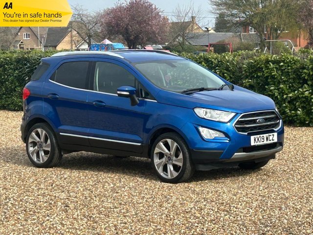 2019 ECOSPORT 1.0T ECOBOOST GPF TITANIUM SUV 5DR PETROL MANUAL EURO 6 S S... photo