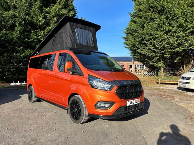 View our Ford Transit Custom 2.0 300 EcoBlue Limited Pop Top Camper Conversion L2 H1 Euro 6 (170 ps)