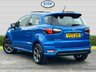 USED 2023 72 FORD ECOSPORT 1.0T EcoBoost GPF ST-Line SUV 5dr Petrol Manual Euro 6 (s/s) (125 ps) One Owner Full Service History