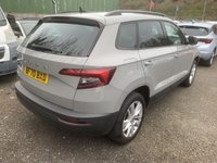 USED 2020 70 SKODA KAROQ 1.0 TSI SE Technology SUV 5dr Petrol Manual Euro 6 (s/s) (116 ps) SAT NAV, APPLE CAR PLAY, LANE ASSIST AND BLIND SPOT DETECTION