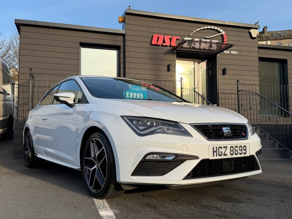 USED 2017 SEAT LEON 1.4 TSI FR Titanium Technology Sport Coupe 3dr Petrol Manual Euro 6 (s/s) (125 ps) IDEAL FOR FIRST TIME DRIVERS