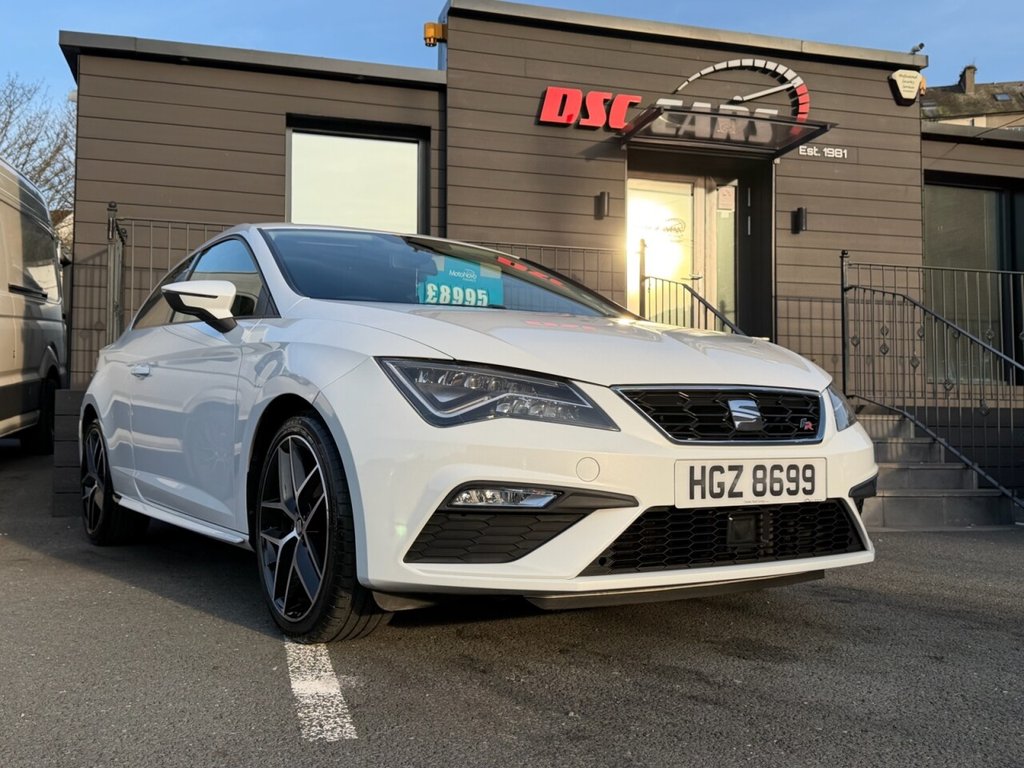 USED 2017 SEAT LEON 1.4 TSI FR Titanium Technology Sport Coupe 3dr Petrol Manual Euro 6 (s/s) (125 ps) IDEAL FOR FIRST TIME DRIVERS