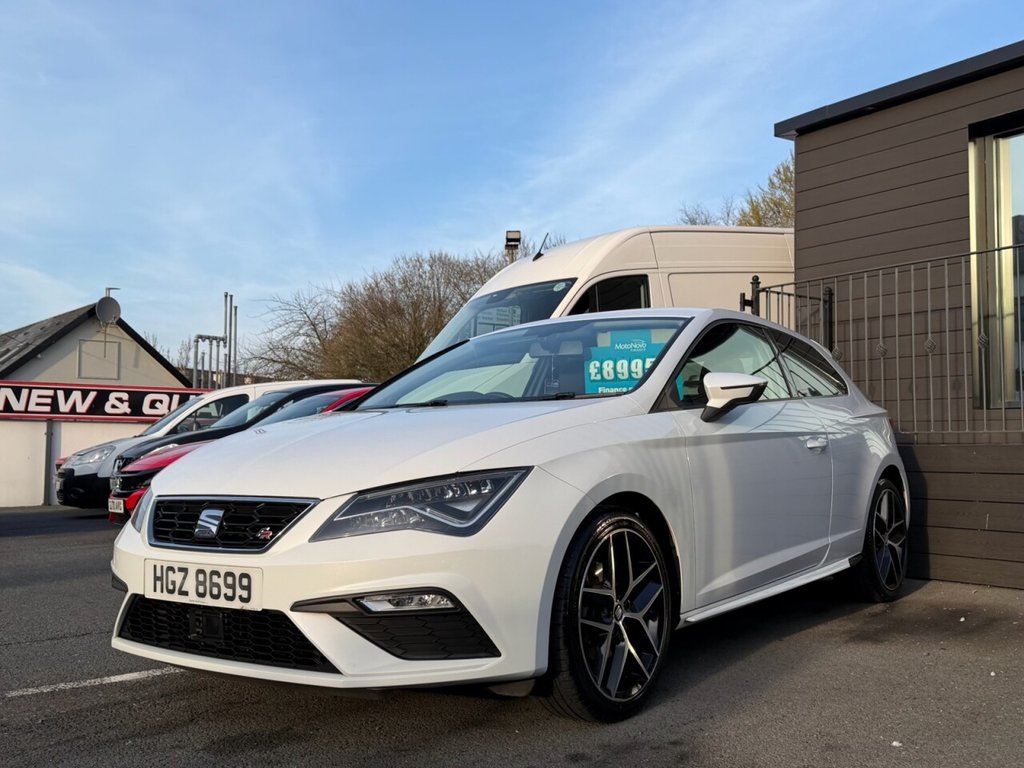 USED 2017 SEAT LEON 1.4 TSI FR Titanium Technology Sport Coupe 3dr Petrol Manual Euro 6 (s/s) (125 ps) IDEAL FOR FIRST TIME DRIVERS