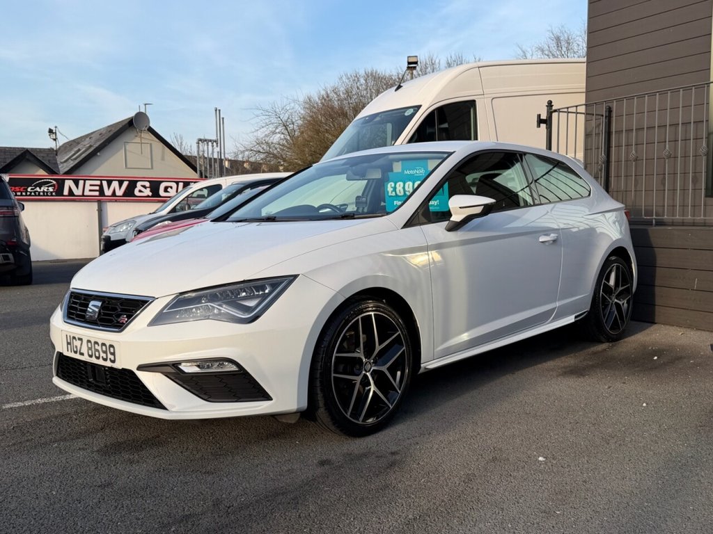 USED 2017 SEAT LEON 1.4 TSI FR Titanium Technology Sport Coupe 3dr Petrol Manual Euro 6 (s/s) (125 ps) IDEAL FOR FIRST TIME DRIVERS