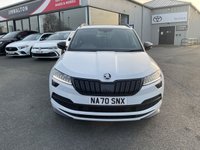 USED 2020 70 SKODA KAROQ 2.0 TDI SportLine SUV 5dr Diesel DSG 4WD Euro 6 (s/s) (150 ps) Pan roof DAB Camera Nav