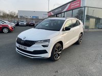 USED 2020 70 SKODA KAROQ 2.0 TDI SportLine SUV 5dr Diesel DSG 4WD Euro 6 (s/s) (150 ps) Pan roof DAB Camera Nav