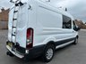 USED 2018 68 FORD TRANSIT 2.0 350 EcoBlue Crew Van Double Cab 6dr Diesel Manual FWD L3 H2 Euro 6 (130 ps) NO. VAT JUST 49K WITH AIR CON !!! 7 SEAT CREW VAN WITH AIR CON !!!!