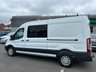 USED 2018 68 FORD TRANSIT 2.0 350 EcoBlue Crew Van Double Cab 6dr Diesel Manual FWD L3 H2 Euro 6 (130 ps) NO. VAT JUST 49K WITH AIR CON !!! 7 SEAT CREW VAN WITH AIR CON !!!!