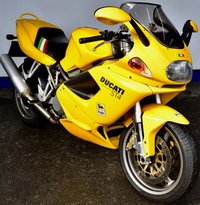 USED 2001 DUCATI ST4 916cc A retro touring beast of a machine, low mileage for the age of the bike, very comfy for long rides for both rider and pillion.