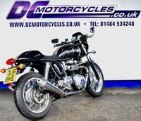USED 2012 TRIUMPH Thruxton 900 865 Roadster/Retro (69 ps) A very low mileage example with just 3967 miles, super collecatble and rare to see now.