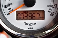 USED 2012 TRIUMPH Thruxton 900 865 Roadster/Retro (69 ps) A very low mileage example with just 3967 miles, super collecatble and rare to see now.