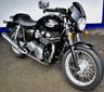 USED 2012 TRIUMPH Thruxton 900 865 Roadster/Retro (69 ps) A very low mileage example with just 3967 miles, super collecatble and rare to see now.