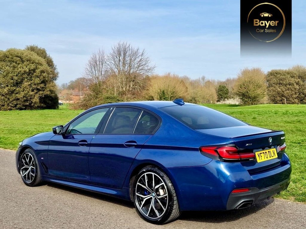 USED 2020 70 BMW 5 SERIES 2.0 520d MHT M Sport Saloon 4dr Diesel Hybrid Steptronic xDrive Euro 6 (s/s) (190 ps) FINANCE AVAILABLE