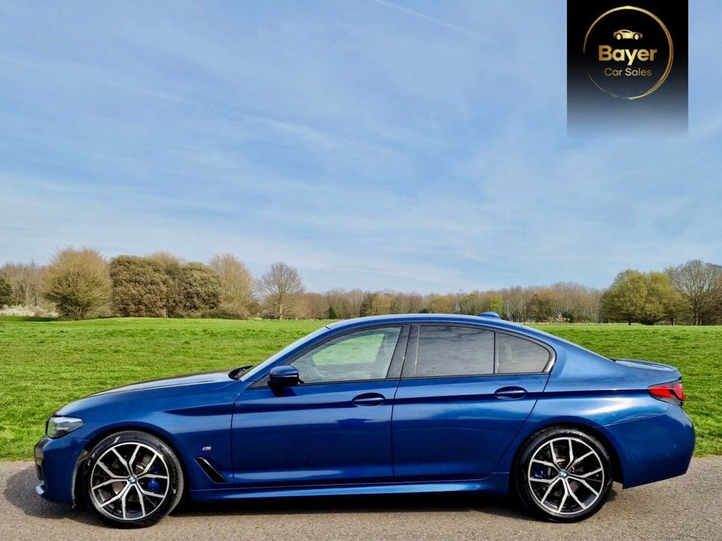 USED 2020 70 BMW 5 SERIES 2.0 520d MHT M Sport Saloon 4dr Diesel Hybrid Steptronic xDrive Euro 6 (s/s) (190 ps) FINANCE AVAILABLE