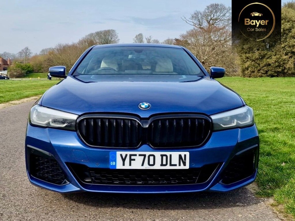 USED 2020 70 BMW 5 SERIES 2.0 520d MHT M Sport Saloon 4dr Diesel Hybrid Steptronic xDrive Euro 6 (s/s) (190 ps) FINANCE AVAILABLE