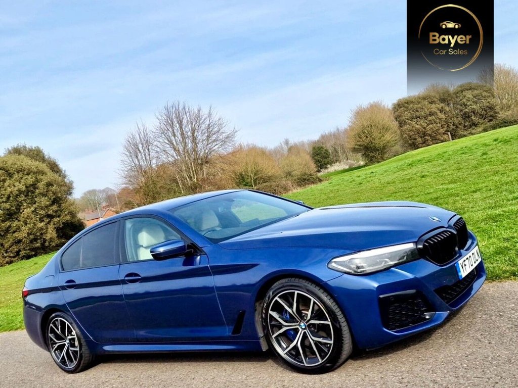 USED 2020 70 BMW 5 SERIES 2.0 520d MHT M Sport Saloon 4dr Diesel Hybrid Steptronic xDrive Euro 6 (s/s) (190 ps) FINANCE AVAILABLE