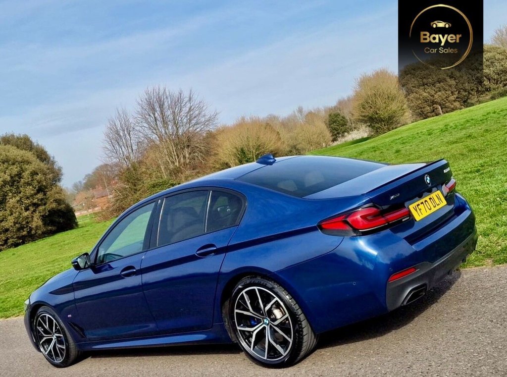 USED 2020 70 BMW 5 SERIES 2.0 520d MHT M Sport Saloon 4dr Diesel Hybrid Steptronic xDrive Euro 6 (s/s) (190 ps) FINANCE AVAILABLE