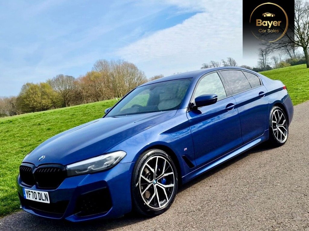 USED 2020 70 BMW 5 SERIES 2.0 520d MHT M Sport Saloon 4dr Diesel Hybrid Steptronic xDrive Euro 6 (s/s) (190 ps) FINANCE AVAILABLE