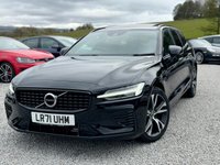 USED 2021 VOLVO V60 2.0h T6 Recharge 11.6kWh R-Design Estate 5dr Petrol Plug-in Hybrid Auto AWD Euro 6 (s/s) (340 ps) 