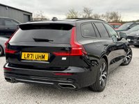USED 2021 VOLVO V60 2.0h T6 Recharge 11.6kWh R-Design Estate 5dr Petrol Plug-in Hybrid Auto AWD Euro 6 (s/s) (340 ps) 