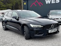 USED 2021 VOLVO V60 2.0h T6 Recharge 11.6kWh R-Design Estate 5dr Petrol Plug-in Hybrid Auto AWD Euro 6 (s/s) (340 ps) 