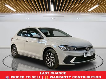 2023 VOLKSWAGEN POLO 1.0 TSI Life Hatchback 5dr Petrol Manual Euro 6 (s/s) (95 ps) &pound;15049.00