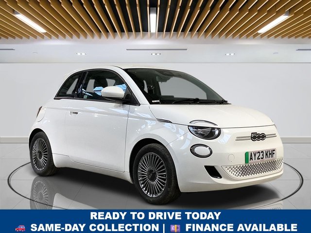 2023 23 FIAT 500E 42kWh Icon Hatchback 3dr Electric Auto (118 ps) Bluetooth | Climate Control