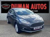 USED 2016 66 FORD FIESTA 1.0T EcoBoost Titanium Hatchback 5dr Petrol Powershift Euro 6 (100 ps) PARKING SENSORS+ PRIVACY GLASS+ SPARE WHEEL+ REVERSING CAMERA+ BLUETOOTH+ CLIMATE CONTROL+ AUX+ CD PLAYER+ KEYLESS+ AUTO HEADLIGHTS+ 16 INCH ALLOY WHEELS+ SERVICE HISTORY+