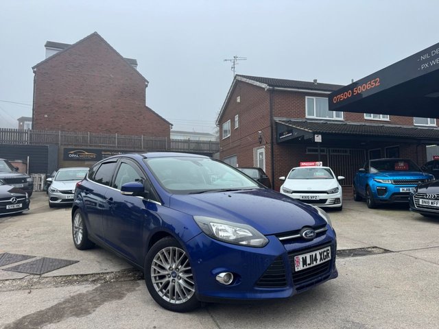 2014 FOCUS 1.6 TDCI ZETEC NAVIGATOR HATCHBACK 5DR DIESEL MANUAL EURO 5 S S... photo