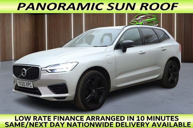 2020 XC60 2.0H T8 TWIN ENGINE 11.6KWH R DESIGN SUV 5DR PETROL PLUG IN... photo