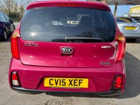USED 2015 15 KIA PICANTO 1.25 EcoDynamics 3 Hatchback 5dr Petrol Manual Euro 5 (s/s) (84 bhp) ** PETROL.........5 SPEED........LOW MILEAGE ONLY COVERED 57,007 MILES......... 1 PREVIOUS OWNER..........�&pound;20 ROAD TAX......... LOW INSURANCE GROUP 6.............72 MPG.......... 3 EDITION......... CLIMATE CONTROL..........AIRCON...........BLUETOOTH.........MULTIFUNCTION STEERING WHEEL........PARKING SENSORS..........ALLOYS.........STUNNING IN METALIC PINK ** 