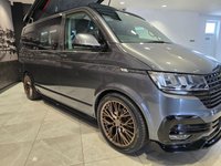 USED 2023 23 VOLKSWAGEN T6.1 Campervan 2.0 TDI T28 HIGHLINE SIGNATURE 110 BHP SWB BESPOKE LEATHER SLIDING RIB BED