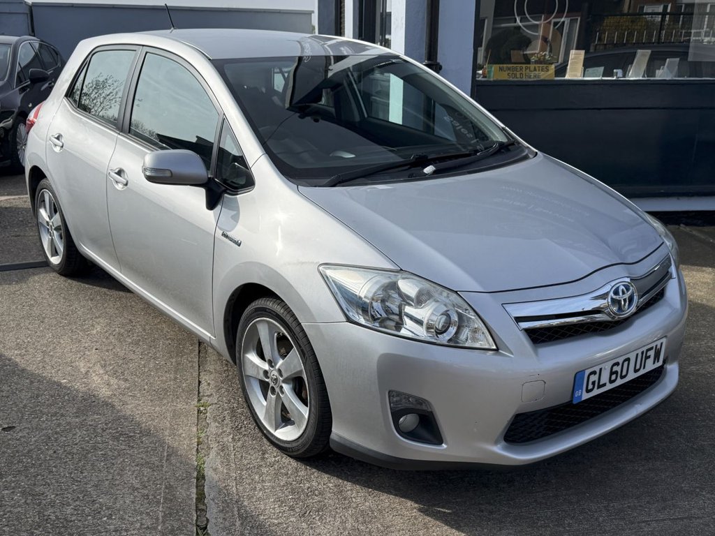 USED 2011 60 TOYOTA AURIS 1.8 VVT-h T4 Hatchback 5dr Petrol Hybrid CVT Euro 5 (s/s) (136 ps) AUTO+HYBRID+SENSORS+HISTORY