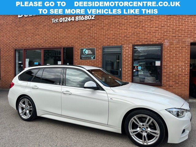2019 19 BMW 3 SERIES 2.0 318d M Sport Touring 5dr Diesel Auto Euro 6 (s/s) (150 ps) Bluetooth : Sat Nav : DAB Radio : Leather upholstery : Heated front seats : Isofix : Air-conditioning : Cargo/Load cover : Rear view camera : Front + rear parking sensors : Remotely operated tailgate