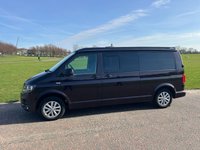 USED 2017 17 VOLKSWAGEN TRANSPORTER 4 BERTH LUXURY CAMPERVAN LONG WHEEL BASE 150 BHP  LONG WHEEL BASE WITH RIB BED