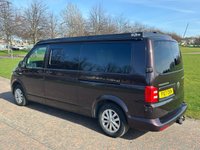 USED 2017 17 VOLKSWAGEN TRANSPORTER 4 BERTH LUXURY CAMPERVAN LONG WHEEL BASE 150 BHP  LONG WHEEL BASE WITH RIB BED