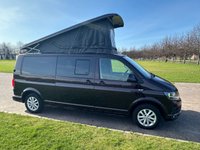 USED 2017 17 VOLKSWAGEN TRANSPORTER 4 BERTH LUXURY CAMPERVAN LONG WHEEL BASE 150 BHP  LONG WHEEL BASE WITH RIB BED