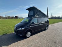 USED 2017 17 VOLKSWAGEN TRANSPORTER 4 BERTH LUXURY CAMPERVAN LONG WHEEL BASE 150 BHP  LONG WHEEL BASE WITH RIB BED