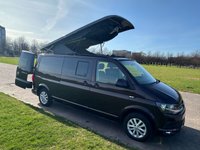 USED 2017 17 VOLKSWAGEN TRANSPORTER 4 BERTH LUXURY CAMPERVAN LONG WHEEL BASE 150 BHP  LONG WHEEL BASE WITH RIB BED