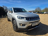 USED 2019 68 JEEP COMPASS 1.4T MultiAirII Limited SUV 5dr Petrol Auto 4WD Euro 6 (s/s) (170 ps) 