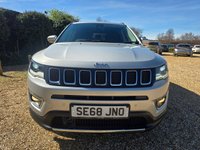 USED 2019 68 JEEP COMPASS 1.4T MultiAirII Limited SUV 5dr Petrol Auto 4WD Euro 6 (s/s) (170 ps) 