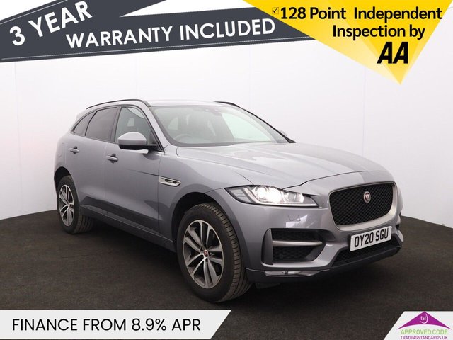 View our Jaguar F-Pace 2.0 D240 R-Sport SUV 5dr Diesel Auto AWD Euro 6 (s/s) (240 ps)