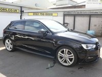 USED 2013 13 AUDI A3 2.0 TDI S line Hatchback 3dr Diesel Manual Euro 5 (s/s) (150 ps) * SERVICE HISTORY + &pound;20 TAX  *