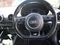 USED 2013 13 AUDI A3 2.0 TDI S line Hatchback 3dr Diesel Manual Euro 5 (s/s) (150 ps) * SERVICE HISTORY + &pound;20 TAX  *
