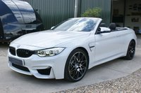 USED 2016 16 BMW M4 3.0 BiTurbo Competition Convertible 2dr Petrol DCT Euro 6 (s/s) (450 ps) Merino Leather + Carbon Inlays
