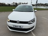 USED 2014 14 VOLKSWAGEN POLO 1.2 Match Edition Hatchback 5dr Petrol Manual Euro 5 (60 ps) USB, 12m MOT INCLUDED, NICE CAR