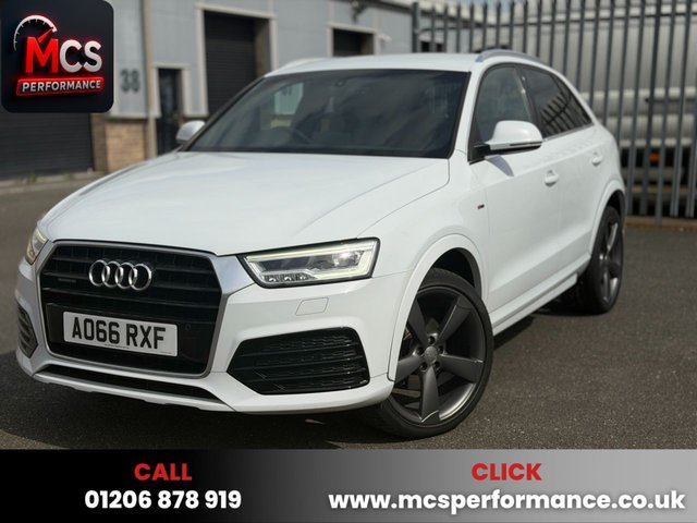 View our Audi Q3 2.0 TDI S line Plus SUV 5dr Diesel Manual quattro Euro 6 (s/s) (150 ps)