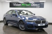 USED 2021 21 BMW 5 SERIES 2.0 530e 12kWh M Sport Steptronic Euro 6 (s/s) 4dr Full Leather, Sat Nav