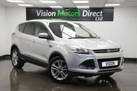 USED 2013 63 FORD KUGA 1.6T EcoBoost Titanium X 2WD Euro 5 (s/s) 5dr Panoramic Roof, Black Leather